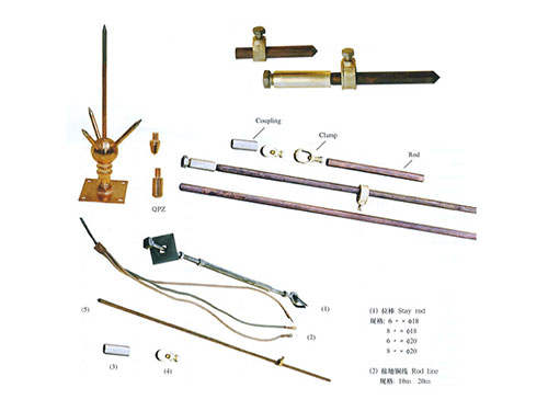QPZ球型避雷針JDB接地棒、夾